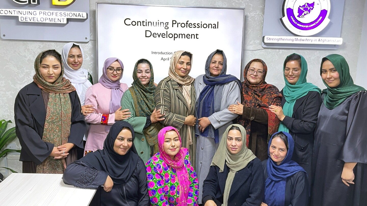 Group of midwives